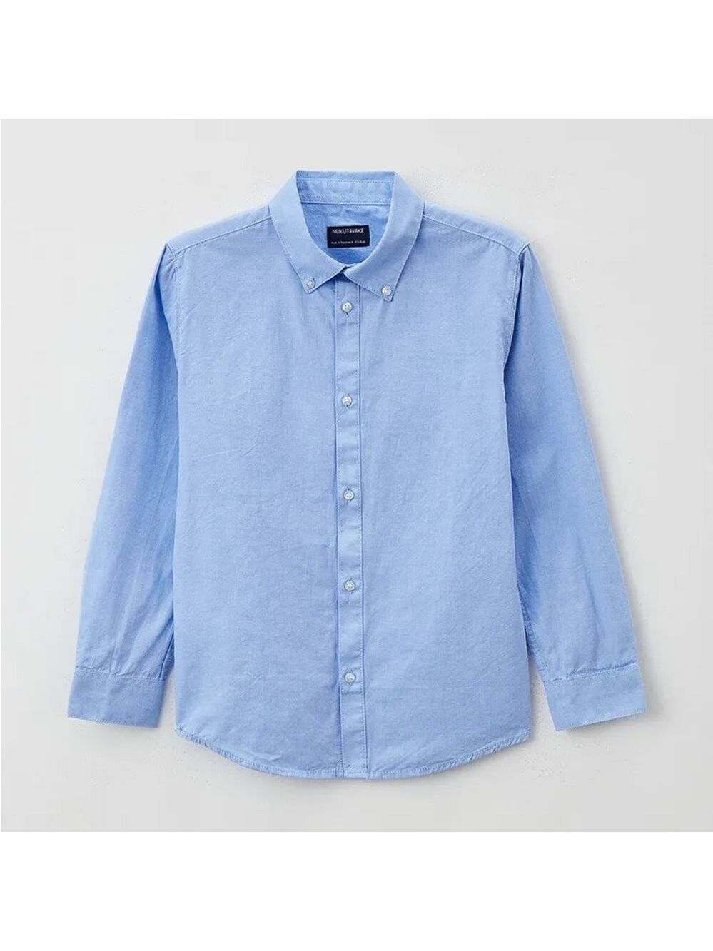 Mayoral Sky Blue Kids Button Down Shirt